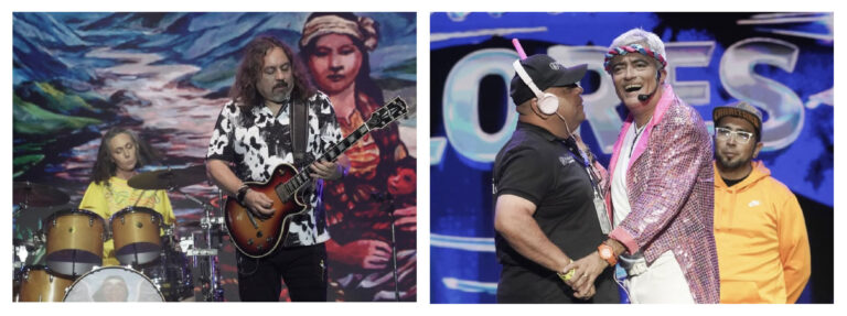 Los Jaivas y Mauricio Flores en Festival de Palmenia