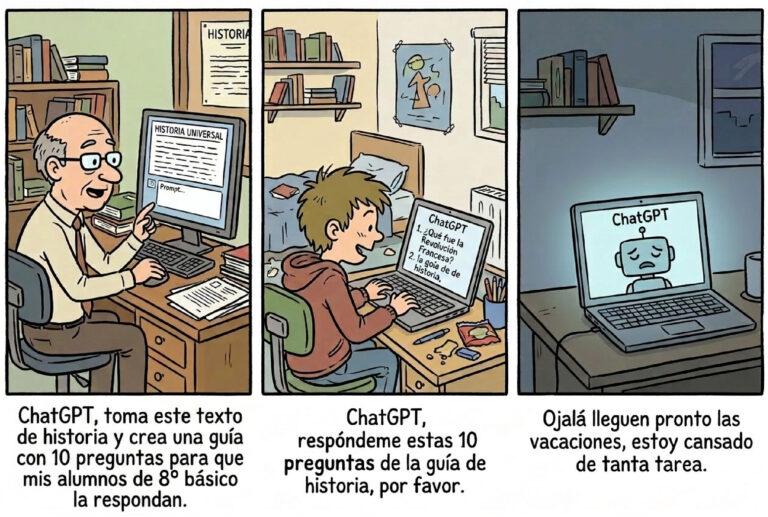 Tareas escolares en tiempos de la IA